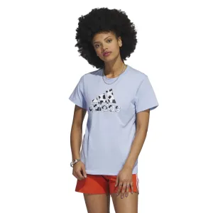 adidas Animal Print Badge of Sport Women's Tee