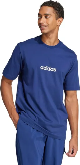 adidas Men's Essentials Linear Single Jersey T-Shirt