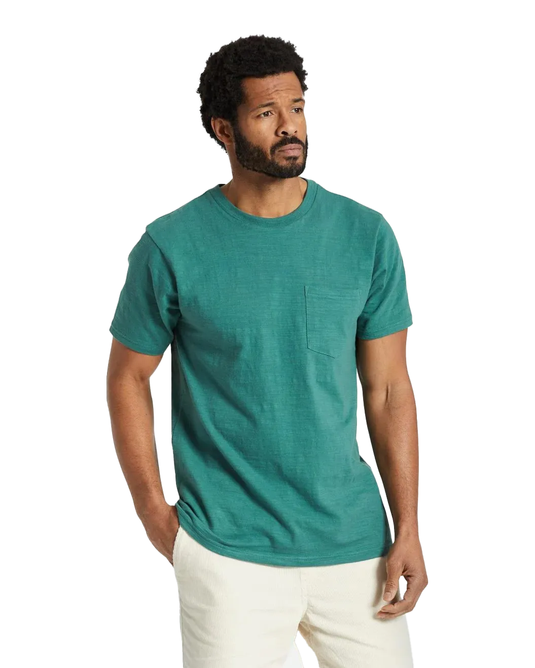 Basic Slub T-Shirt in Spruce
