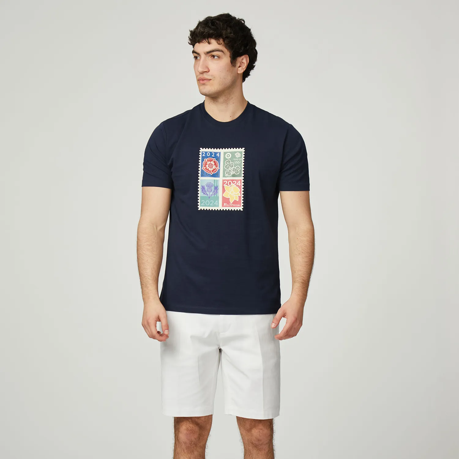 Ben Sherman Team GB Stamps T-Shirt