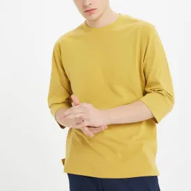 Boysnextdoor 3/4 Sleeves Tee Mustard