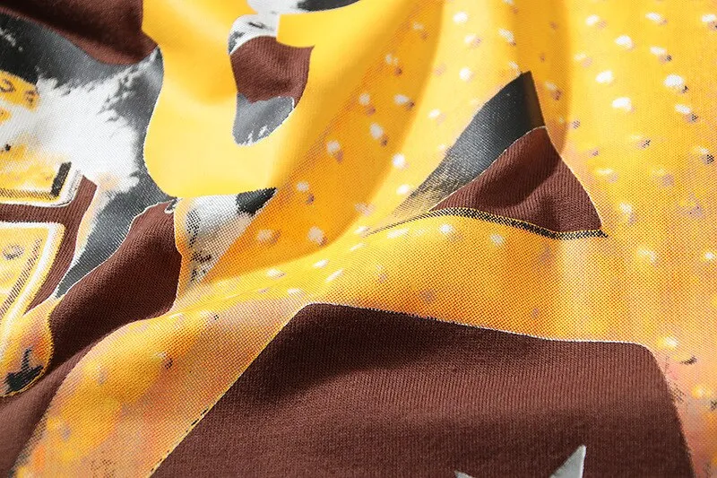 Bronze Vegas Star Loose-Fit T-Shirt