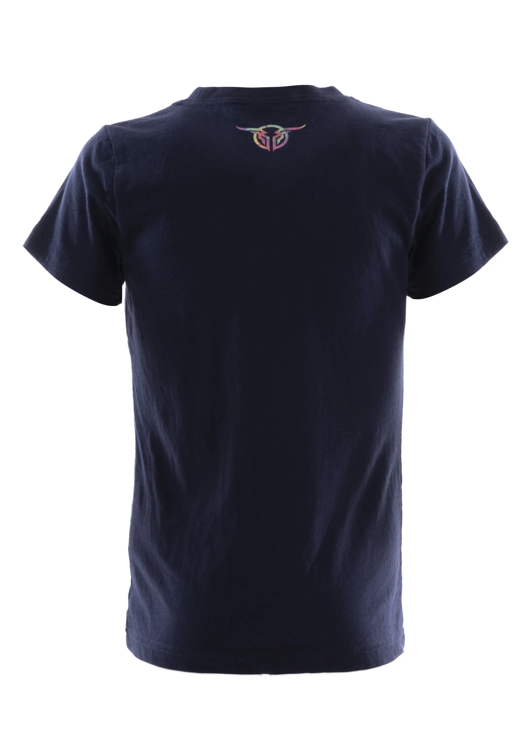 Bullzye Girls Tripped Short Sleeve Tee - B2S5503215