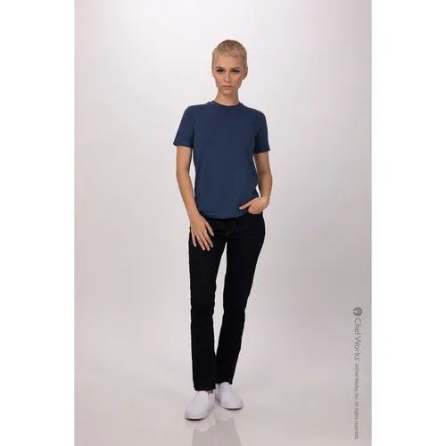 Chef Works SHT01WBLUXS Cook's Shirt