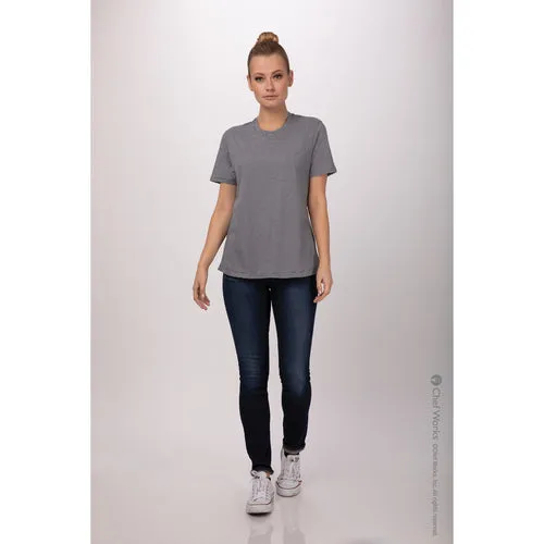 Chef Works SHT01WGRYXS Cook's Shirt