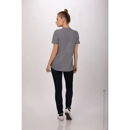 Chef Works SHT01WGRYXS Cook's Shirt
