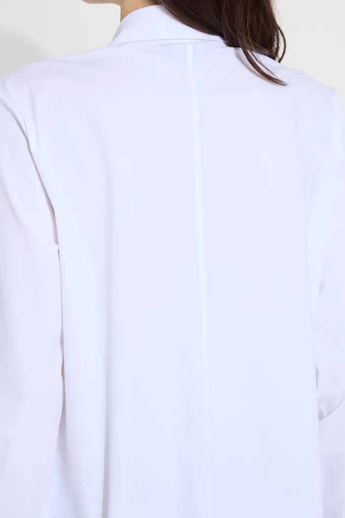 Connie Micro Beaded Shirt - White