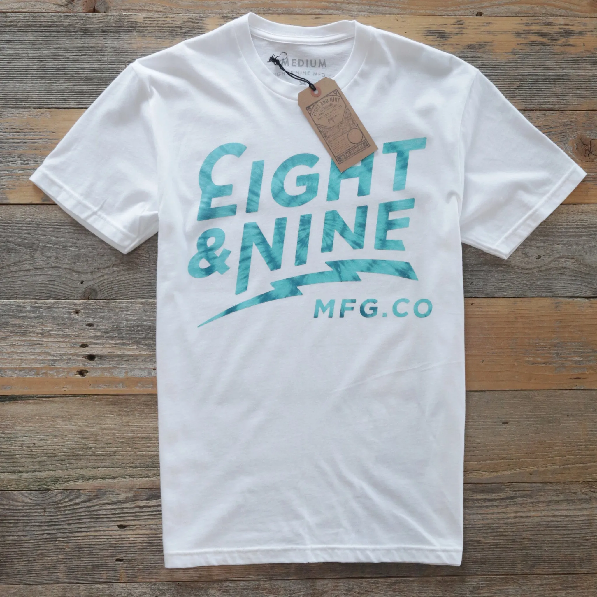 Cruise Tie Dye Fill S/S Tee White