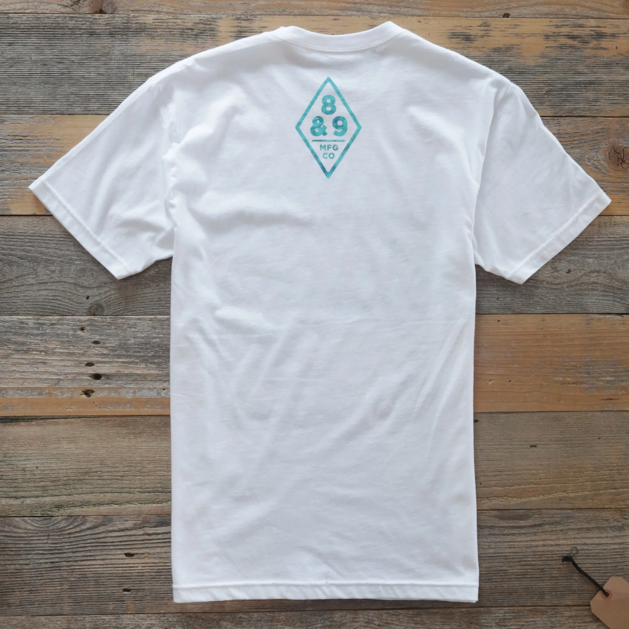 Cruise Tie Dye Fill S/S Tee White