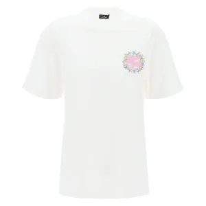 Etro floral pegasus embroidered t-shirt