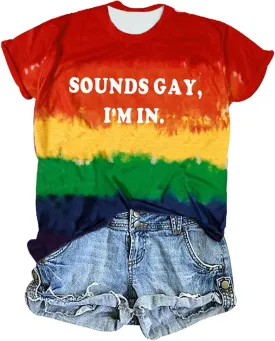 Gay Pride Shirts Women LGBTQ Lesbian Equality Rainbow Graphic Love Wins T Shirt Casual Short Sleeve Tops Tee