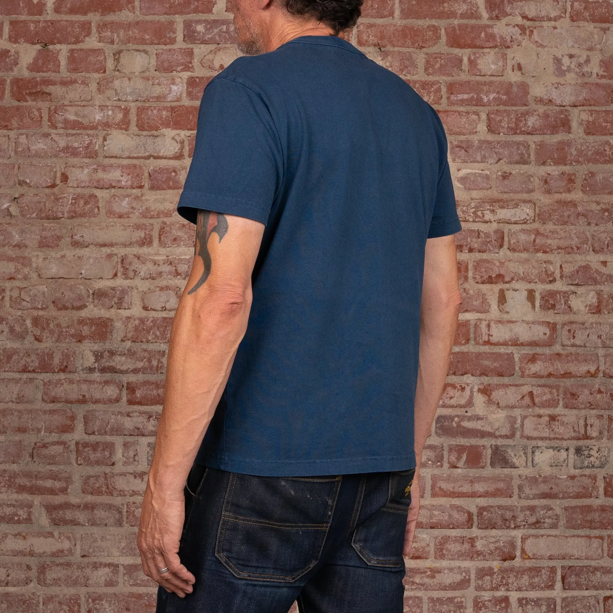 Glory Days Short Sleeve Classic T-Shirt Heavyweight Cotton/Blue