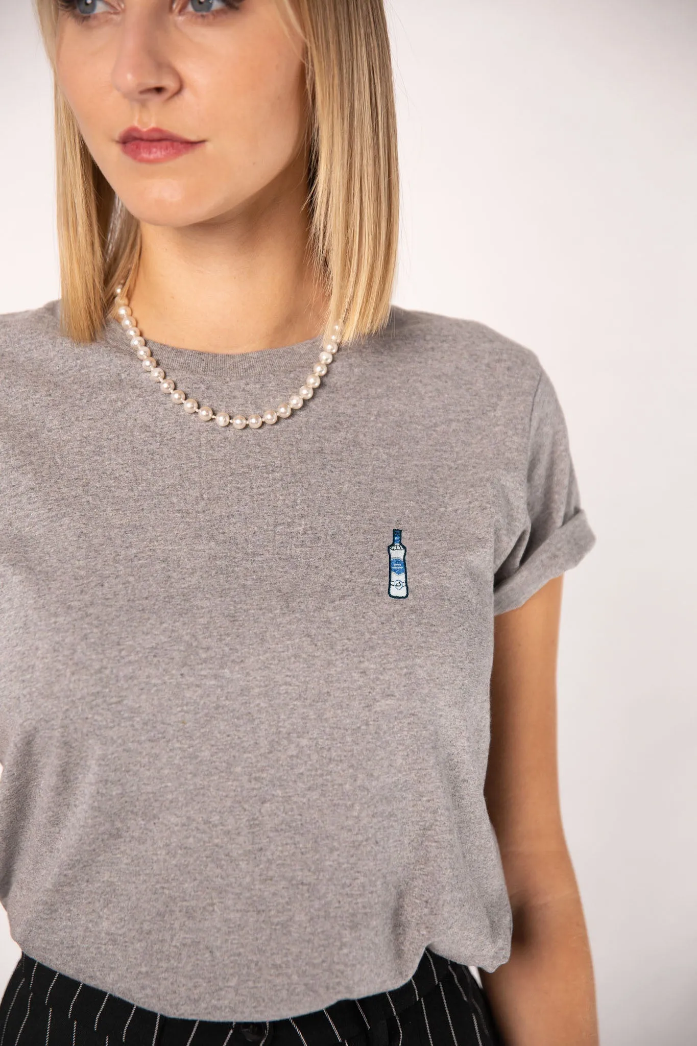 Gorbatschow | Besticktes Frauen Oversized Bio Baumwoll T-Shirt