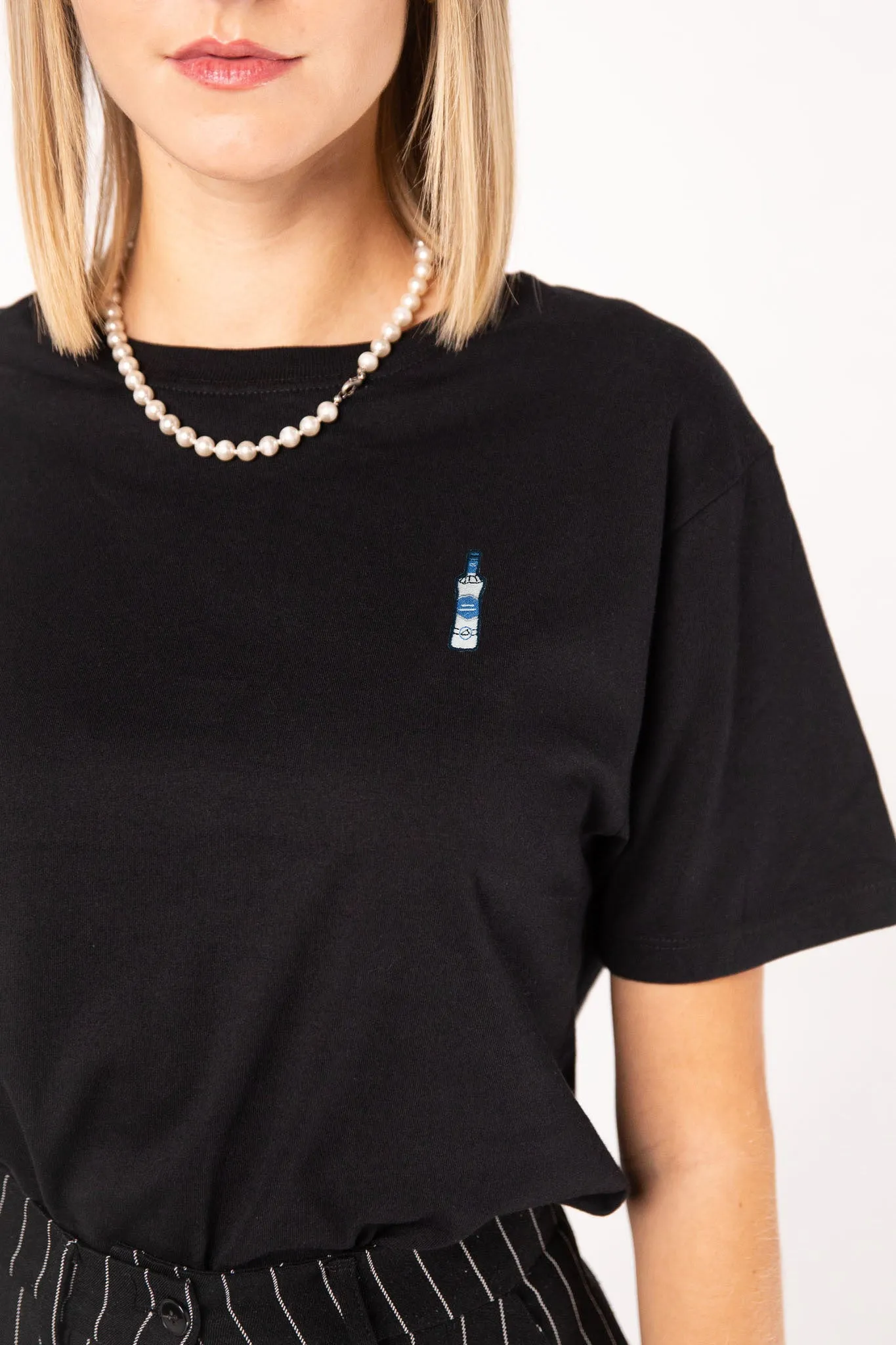Gorbatschow | Besticktes Frauen Oversized Bio Baumwoll T-Shirt