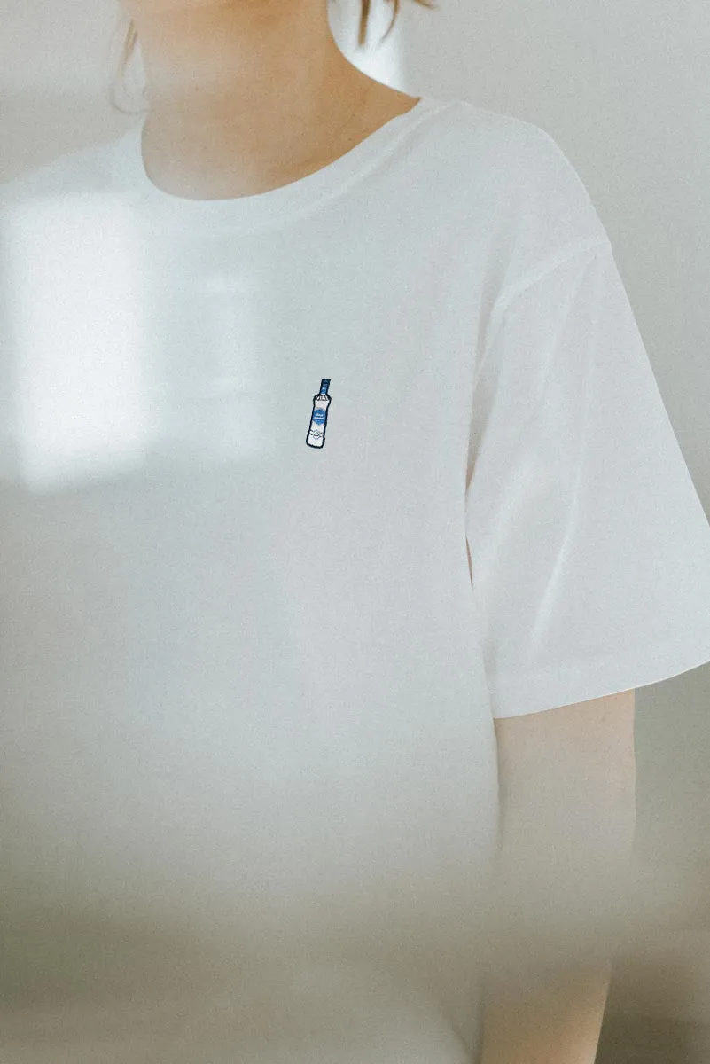 Gorbatschow | Besticktes Frauen Oversized Bio Baumwoll T-Shirt