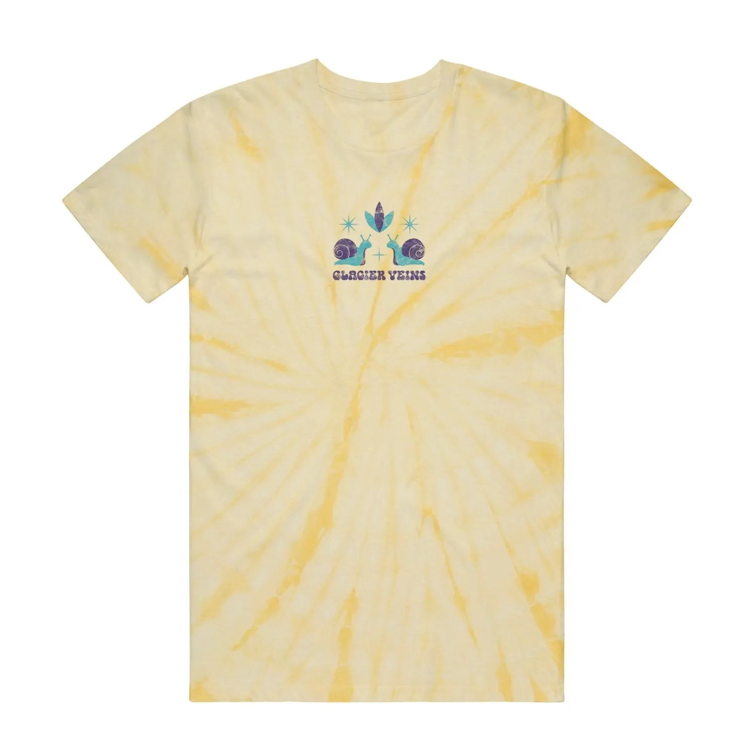 Groovy Moon Spider • Dandelion Tie Dye • T-Shirt