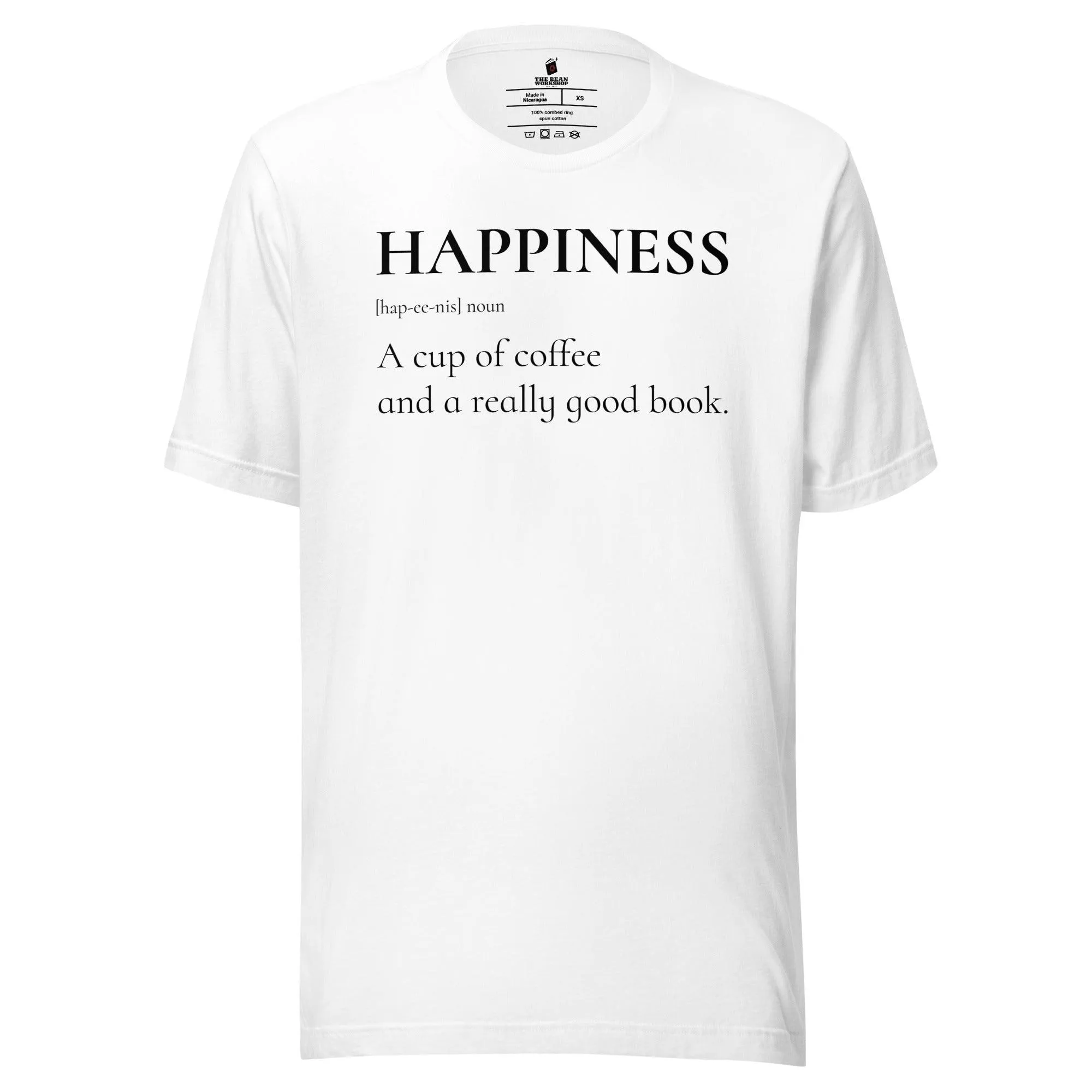 Happiness is a Cup of Coffee and a Good Book T-Shirt