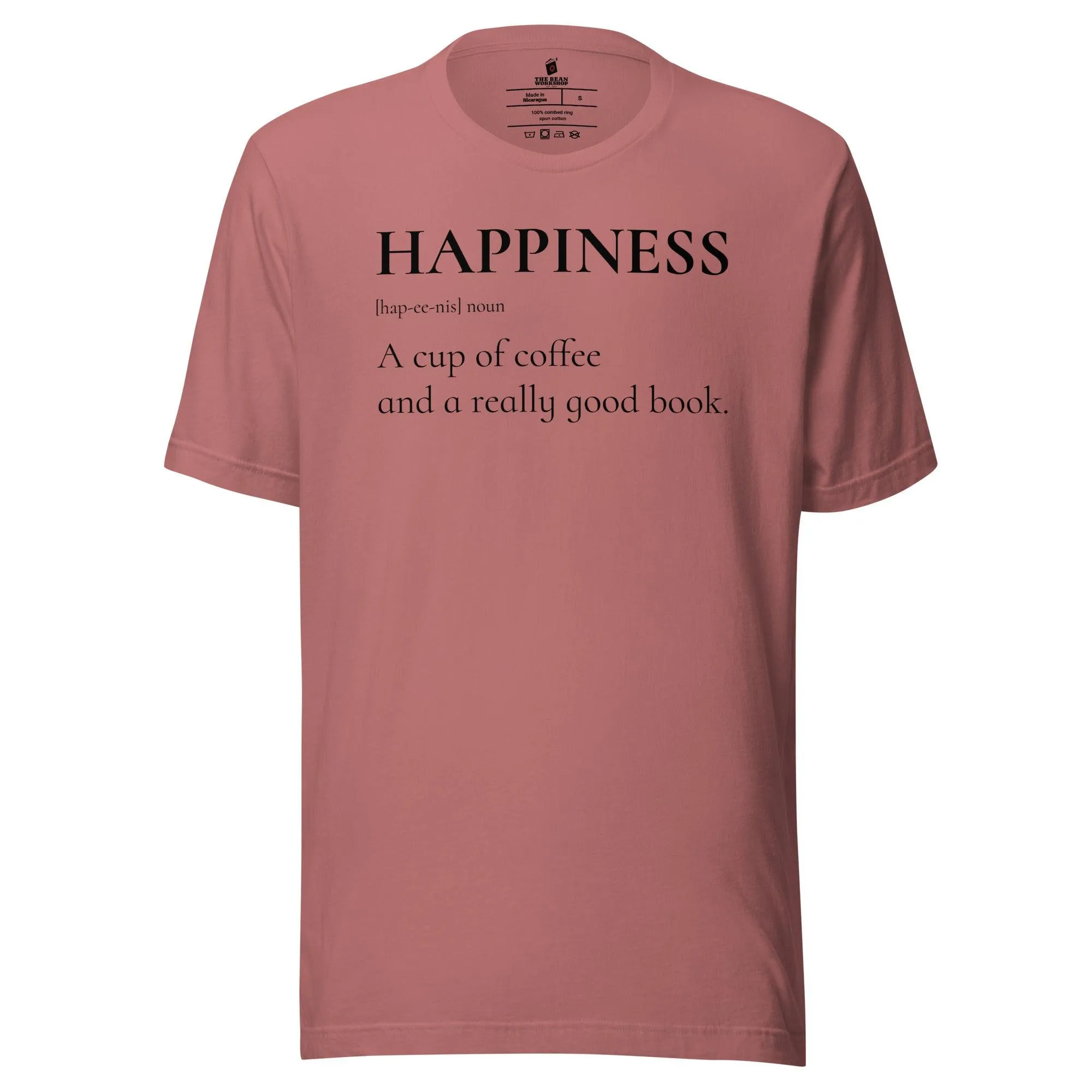 Happiness is a Cup of Coffee and a Good Book T-Shirt