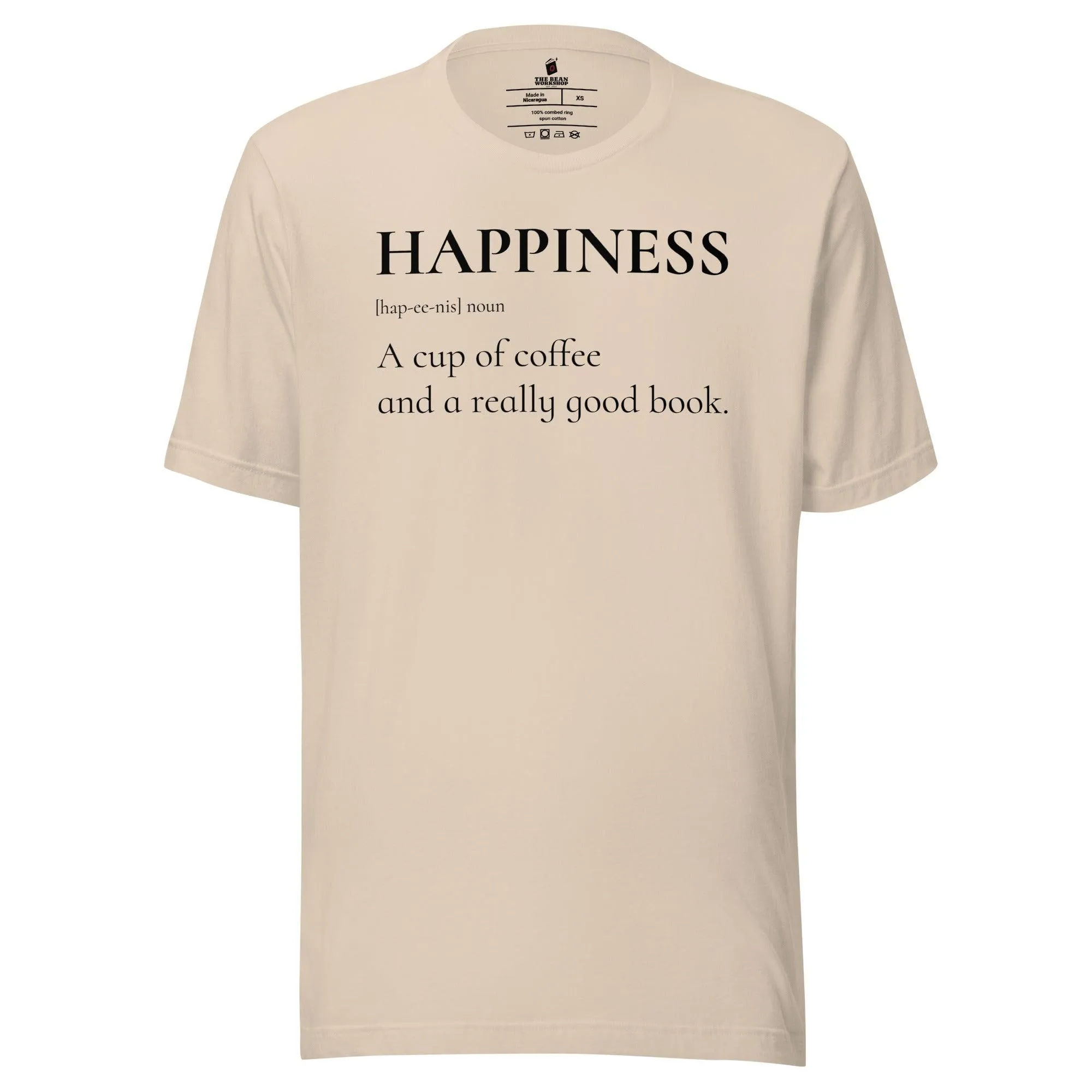Happiness is a Cup of Coffee and a Good Book T-Shirt