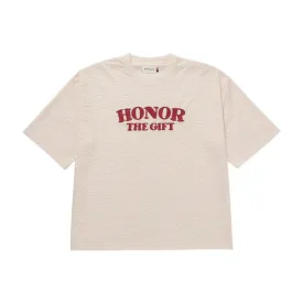 Honor The Gift STRIPE BOX (BONE) TEE  HTG240141