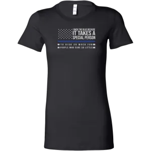 I Back The Blue Women's T-Shirt