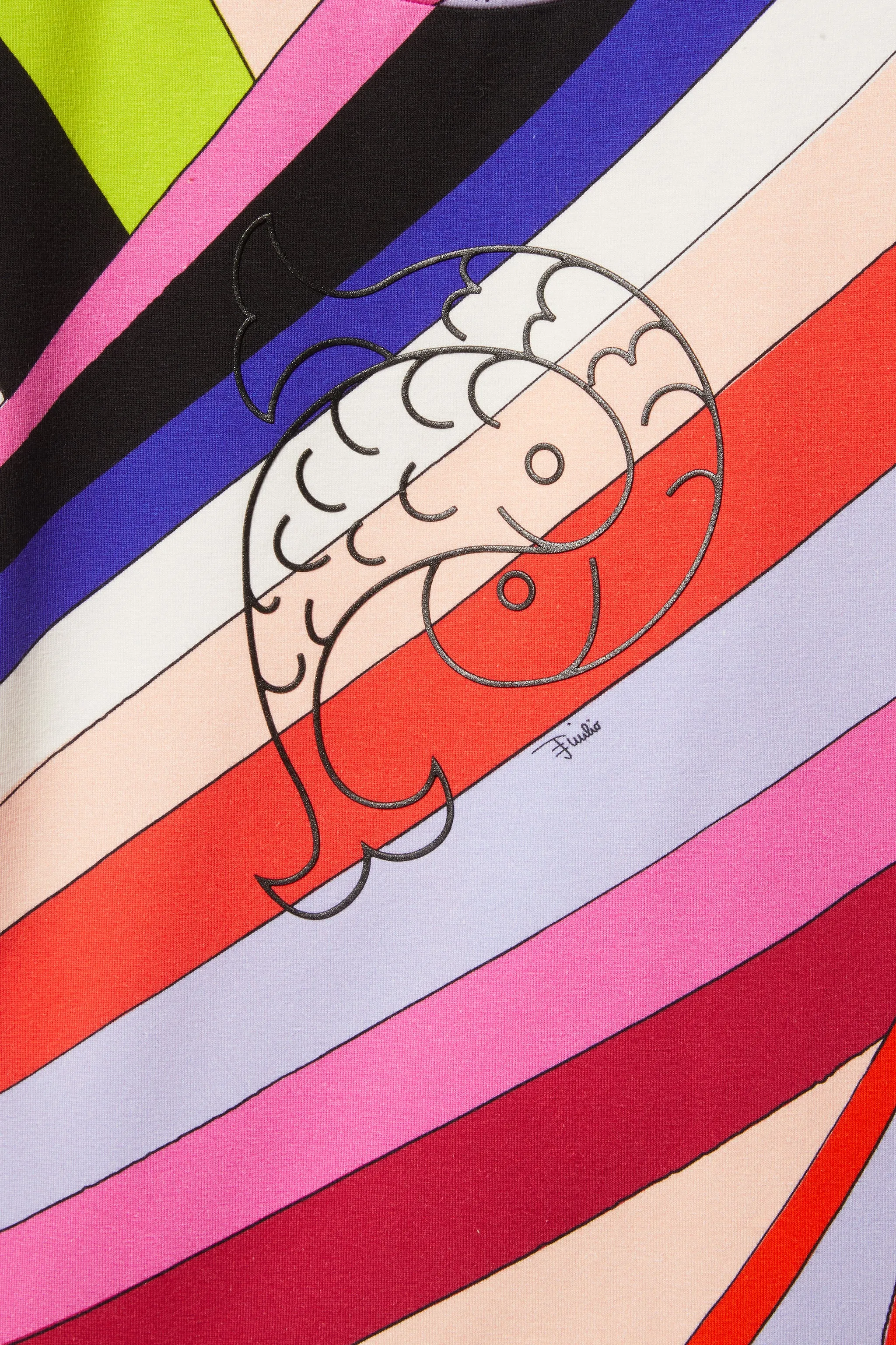 Iride-Print Top