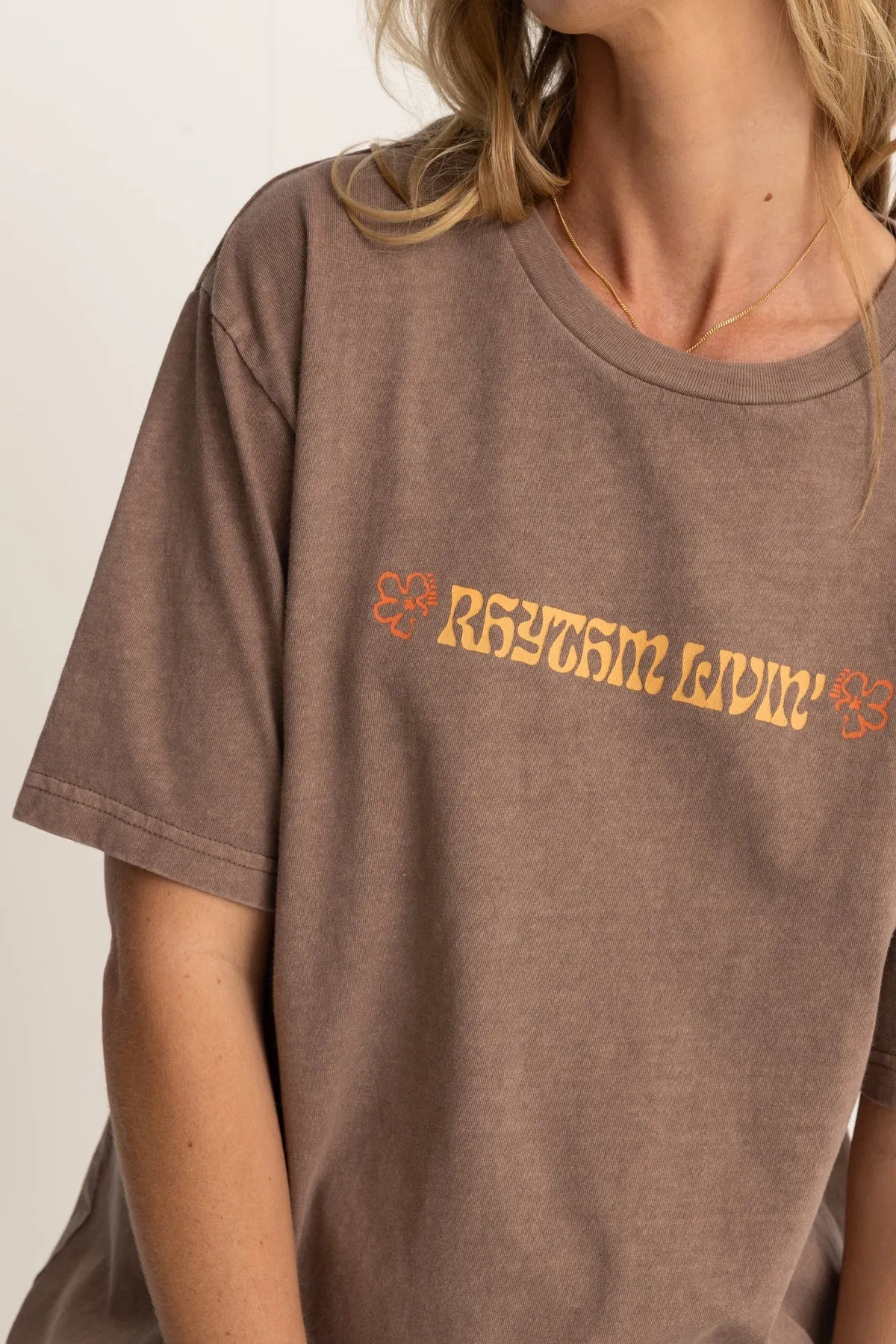 Islander Oversized tee - Chocolate