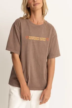 Islander Oversized tee - Chocolate