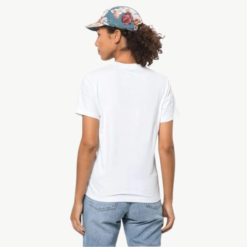 jack wolfskin Flower Logo Women's Tee