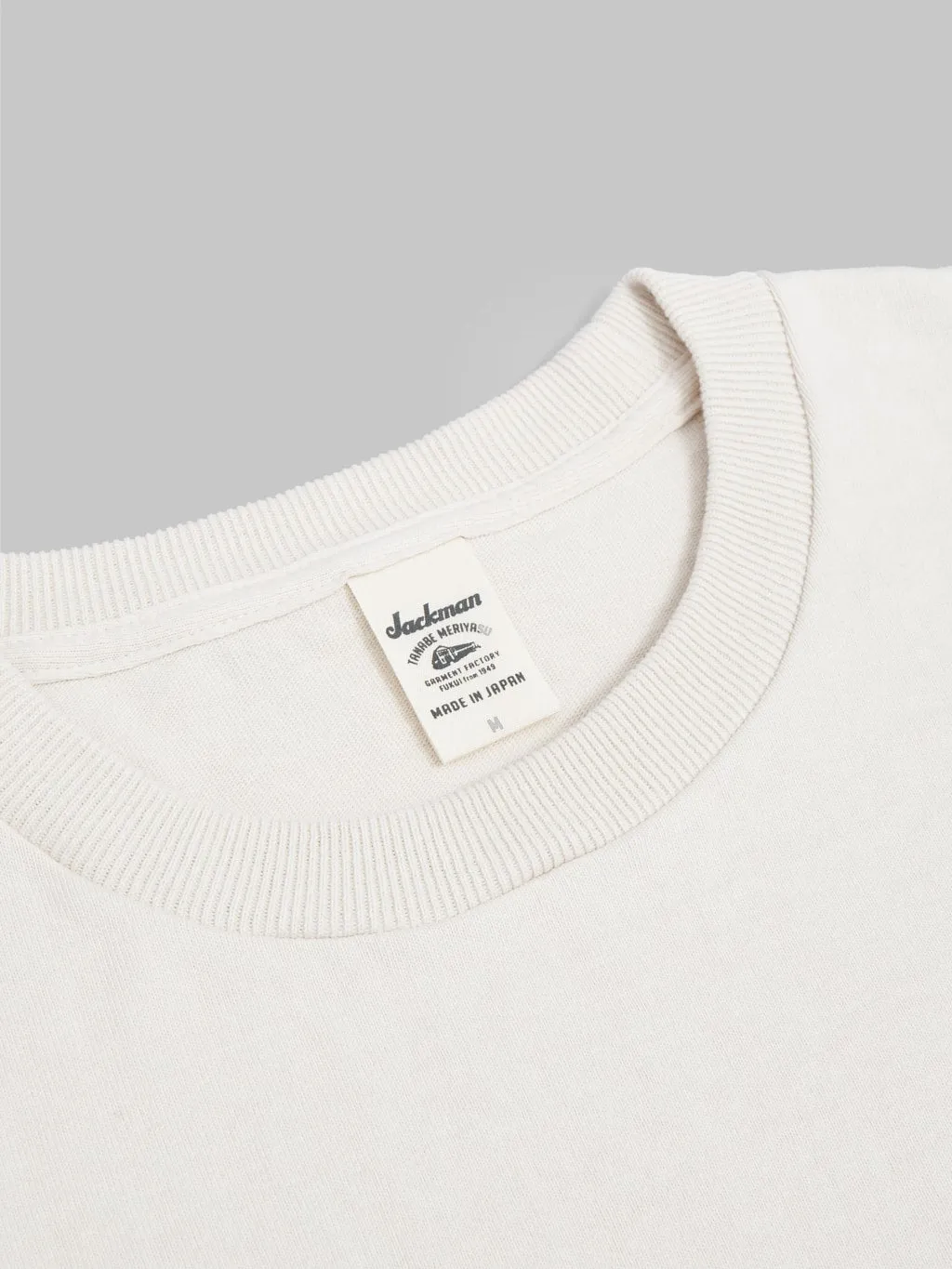 Jackman Dotsume T-Shirt Off Birch