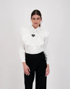 Layered Ruffle Shirt