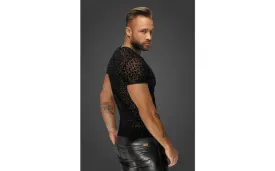 Leopard Flock V-Neck T-Shirt