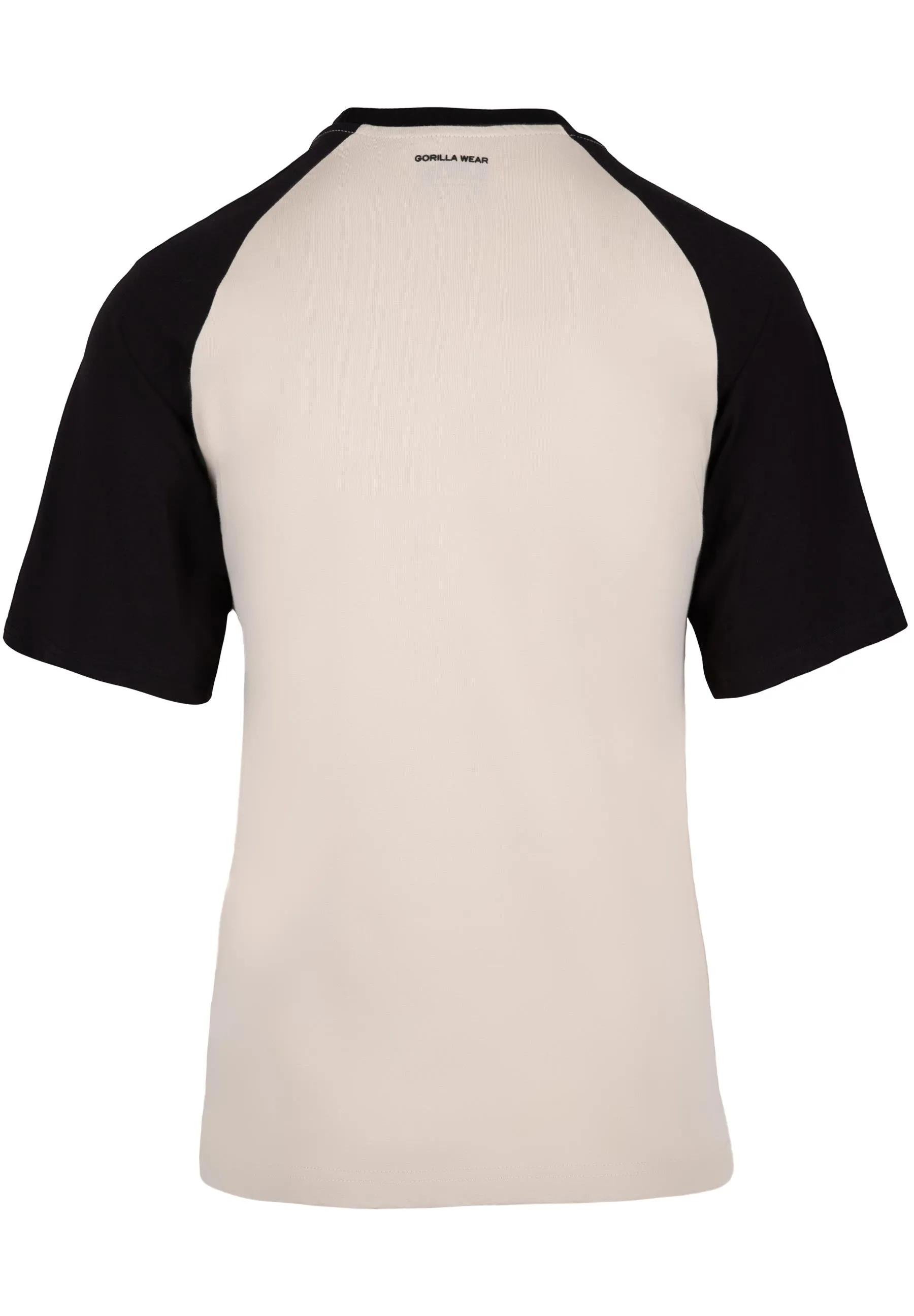 Logan Oversized T-Shirt -Beige/Black