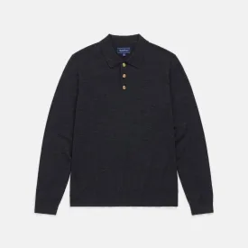 Long Sleeve Polo Sweater