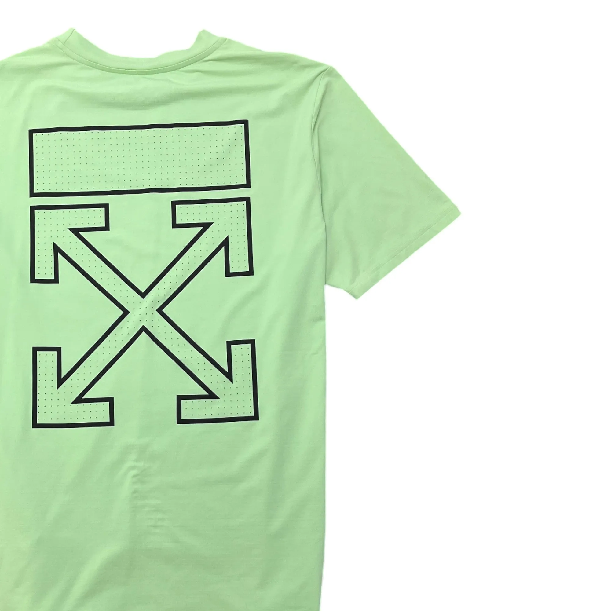 Men's Arrow Logo T-Shirt Green Size XL