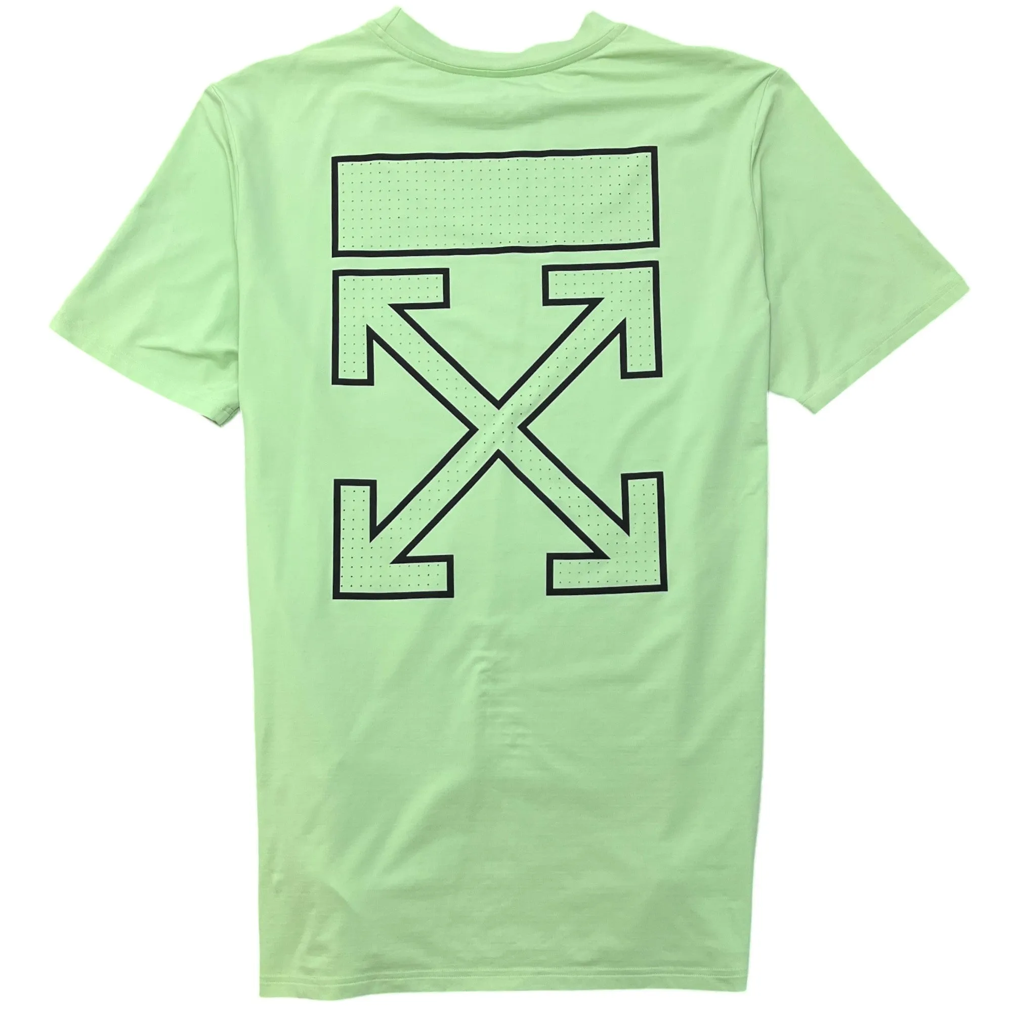Men's Arrow Logo T-Shirt Green Size XL