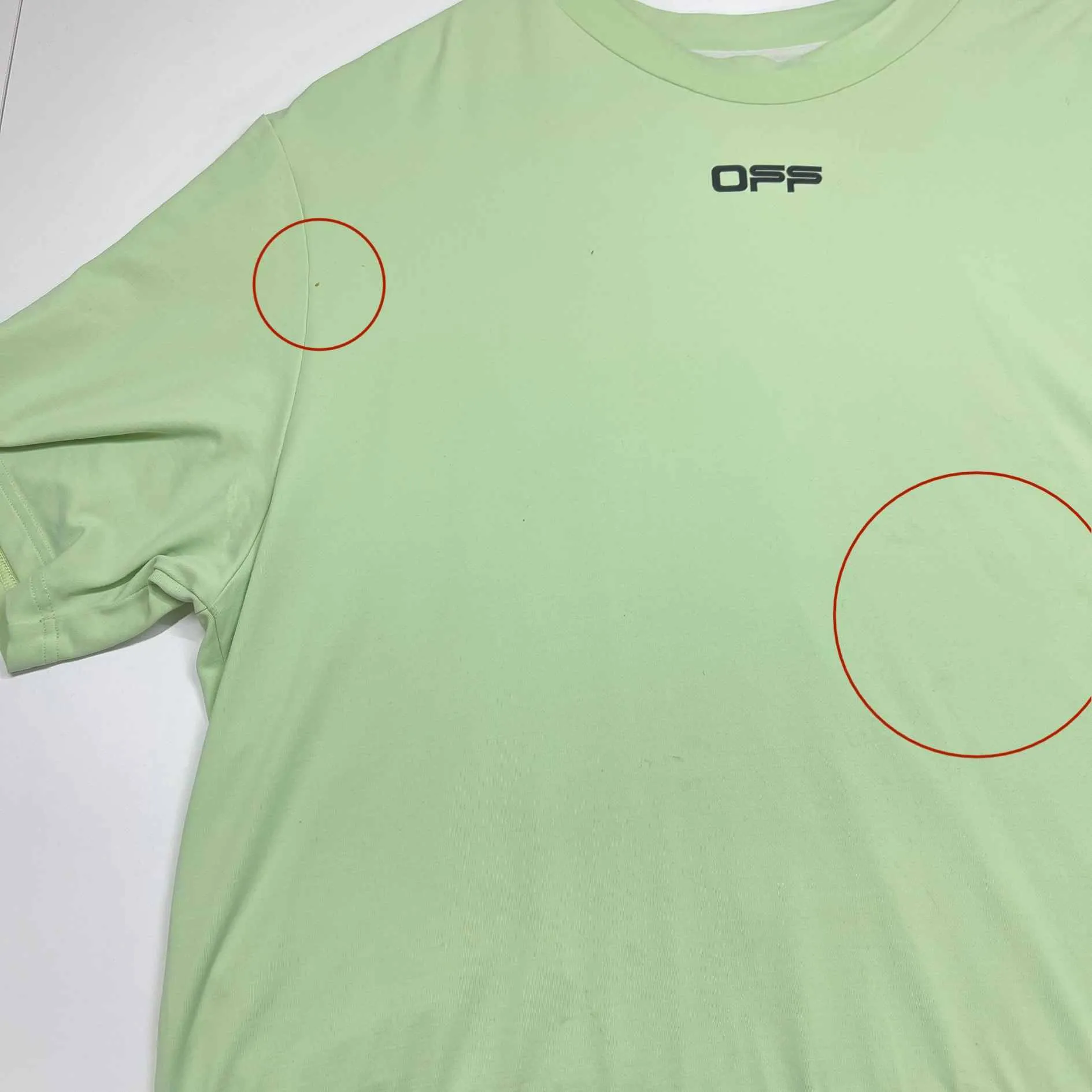 Men's Arrow Logo T-Shirt Green Size XL