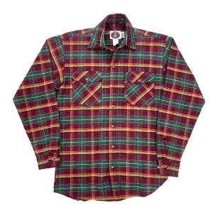 Mens Flannel Button Shirt - Whiskey River