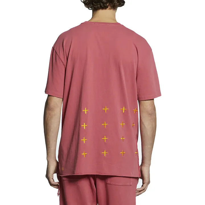 Pixel Sign Biggie Ss Tee (Red) - KMSP23TE019060