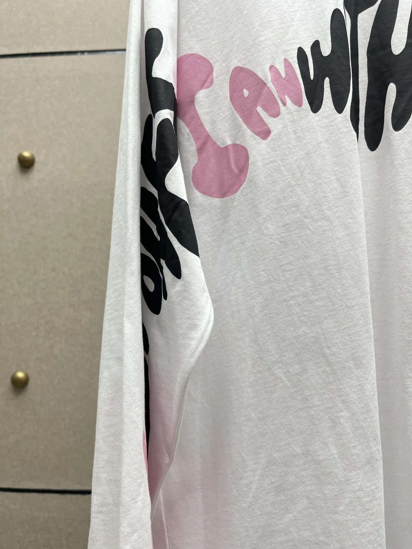 Pre Order:  Statement Print Cotton T-Shirt
