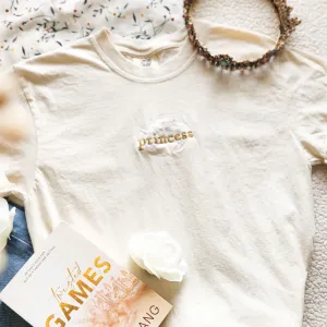 Princess Embroidered T-Shirt