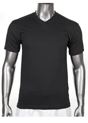 Pro Club Heavyweight V-Neck Black T-Shirt