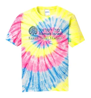 Ramah Israel Seminar Tie Dye T-Shirt Traditional Logo