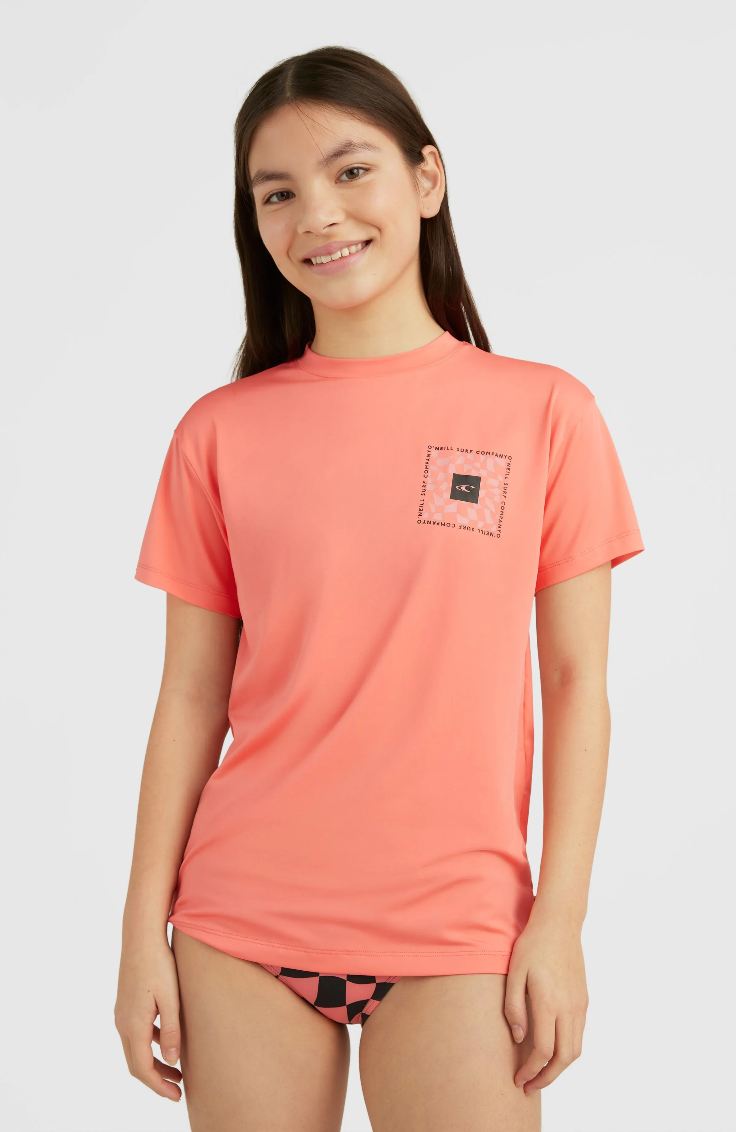 Rutile Long T-Shirt | Georgia Peach