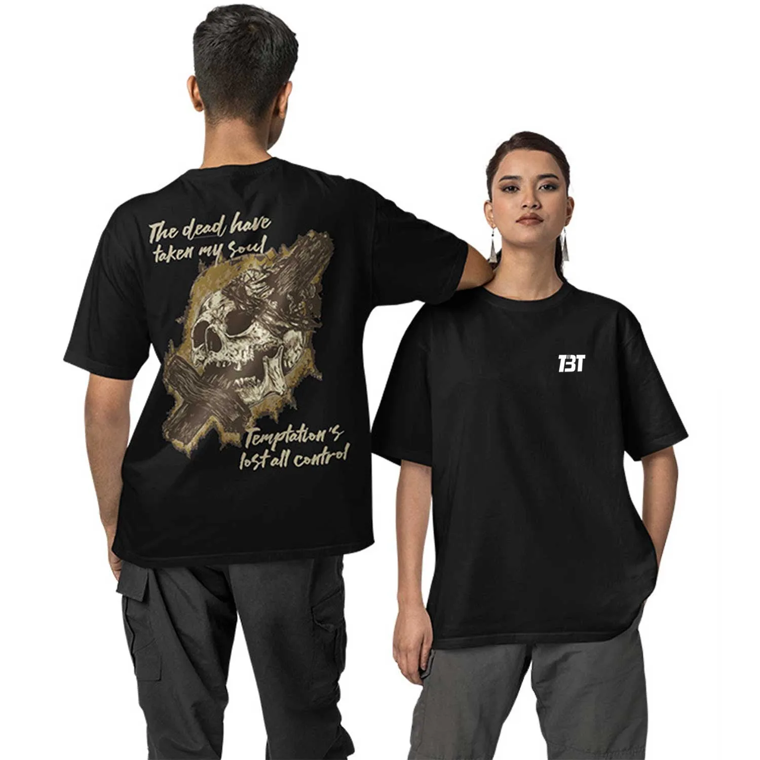 Slayer Oversized T shirt - Dead Skin Mask