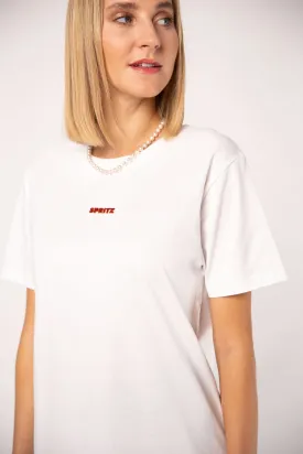 Spritz Signature | Besticktes Frauen Oversized Bio Baumwoll T-Shirt