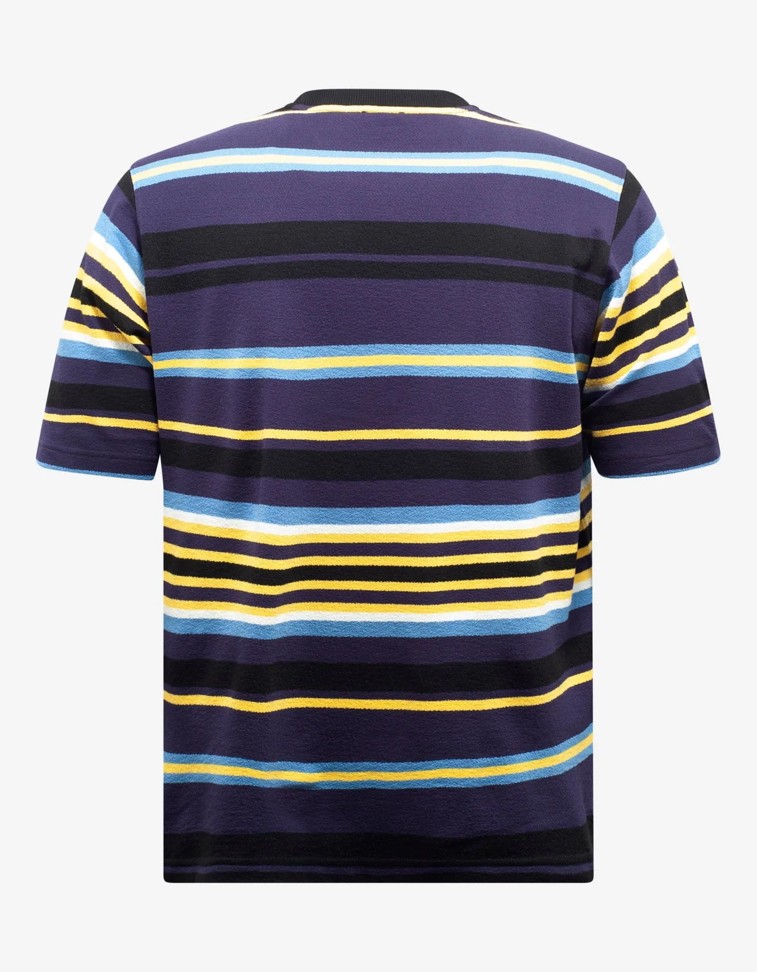 Striped Stretch-Knit Oversized T-Shirt -