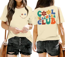 Teacher Shirts Women: Tie Dye Teacher Tshirt Funny Teacher Life Shirt Teacher Tee Tops Short Sleeve Teacher Gifts