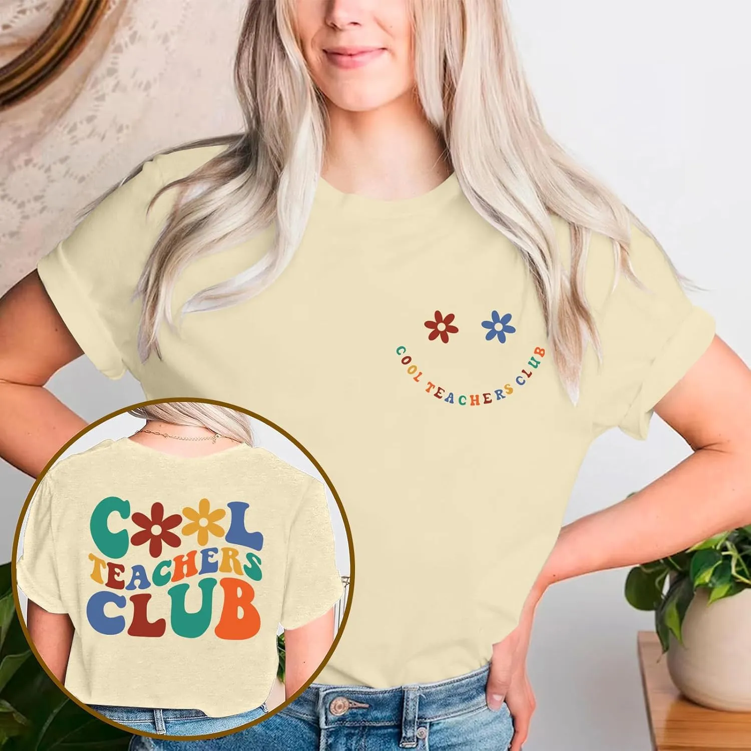 Teacher Shirts Women: Tie Dye Teacher Tshirt Funny Teacher Life Shirt Teacher Tee Tops Short Sleeve Teacher Gifts