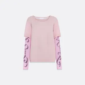 UNISEX MOUSSELINE LAYERED T-SHIRT